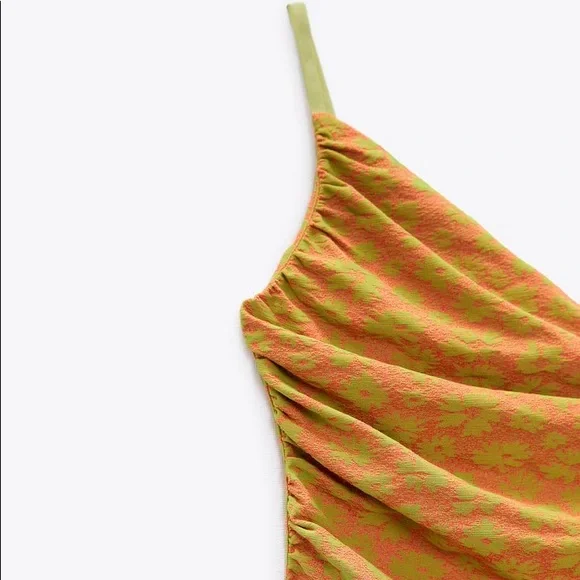 SOLD‼️ ZARA ASYMMETRIC JACQUARD TOP - Picture 7 of 7